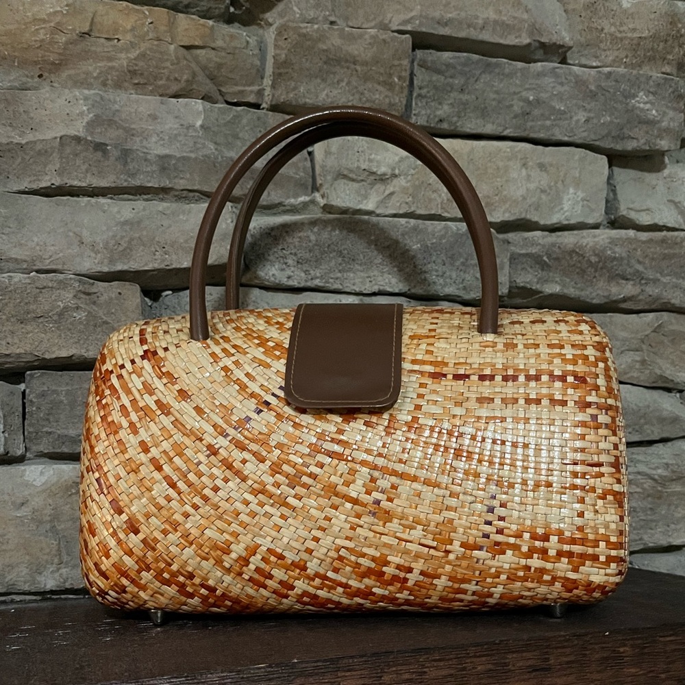Satchel Hand-woven in Hawaii